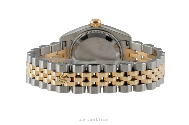 Rolex Lady Datejust Steel / rubber automatic women's watch 179173 [2600997]