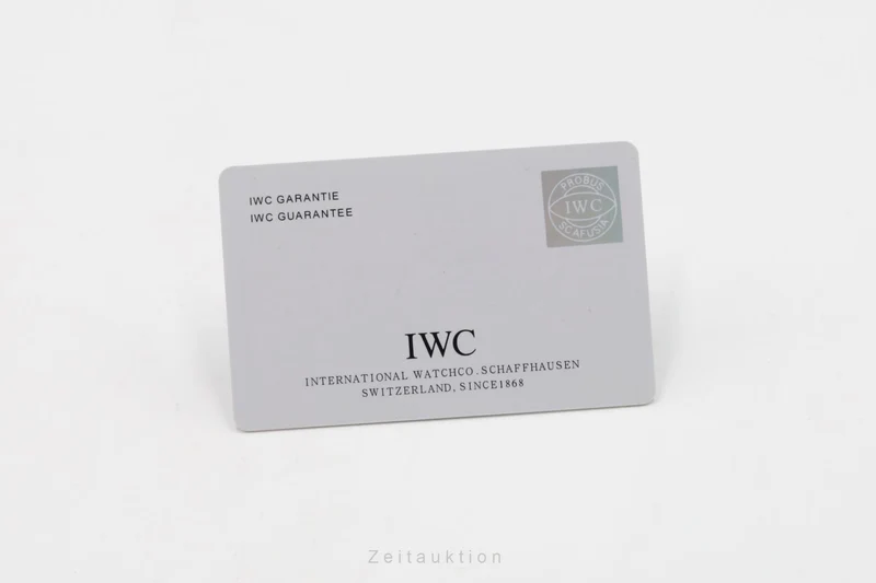 IWC Portugieser chronograph steel automatic men's watch IW371404 LP: 9100EUR [2600782]
