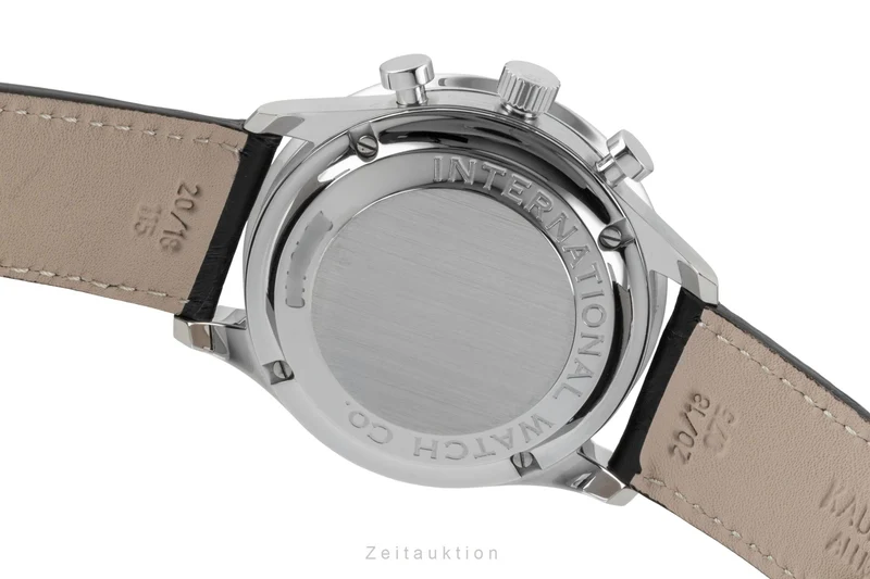 IWC Portugieser chronograph steel automatic men's watch IW371404 LP: 9100EUR [2600782]
