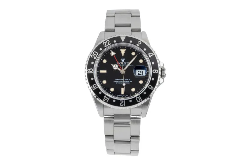 Rolex GMT-Master steel automatic men's watch 16700 [2601057]