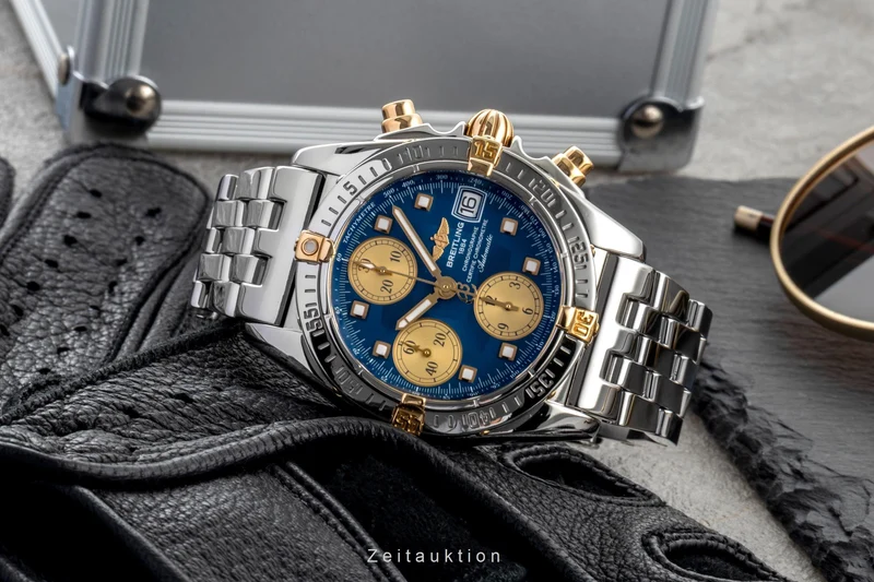 Breitling Cockpit chronograph steel / gold automatic men's watch B13357 [2600985]