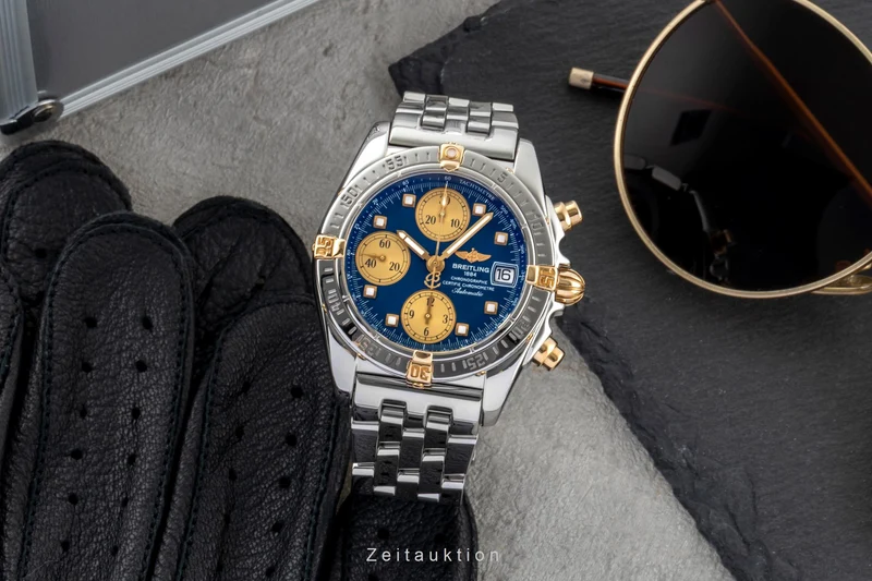 Breitling Cockpit chronograph steel / gold automatic men's watch B13357 [2600985]