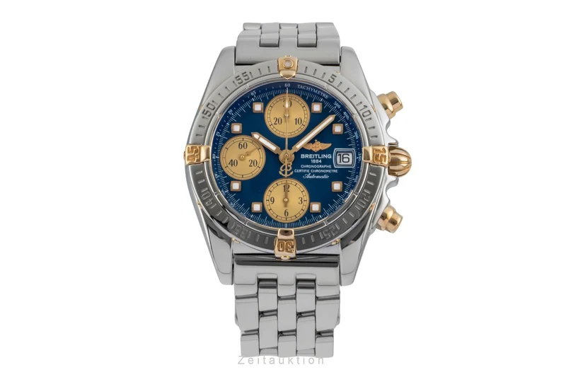 Breitling Cockpit chronograph steel / gold automatic men's watch B13357 [2600985]