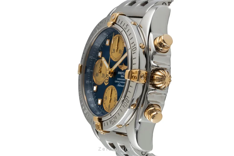 Breitling Cockpit chronograph steel / gold automatic men's watch B13357 [2600985]
