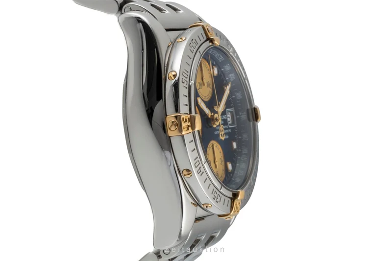 Breitling Cockpit chronograph steel / gold automatic men's watch B13357 [2600985]