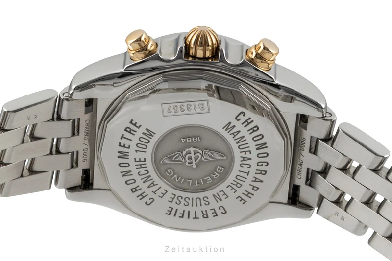 Breitling Cockpit chronograph steel / gold automatic men's watch B13357 [2600985]