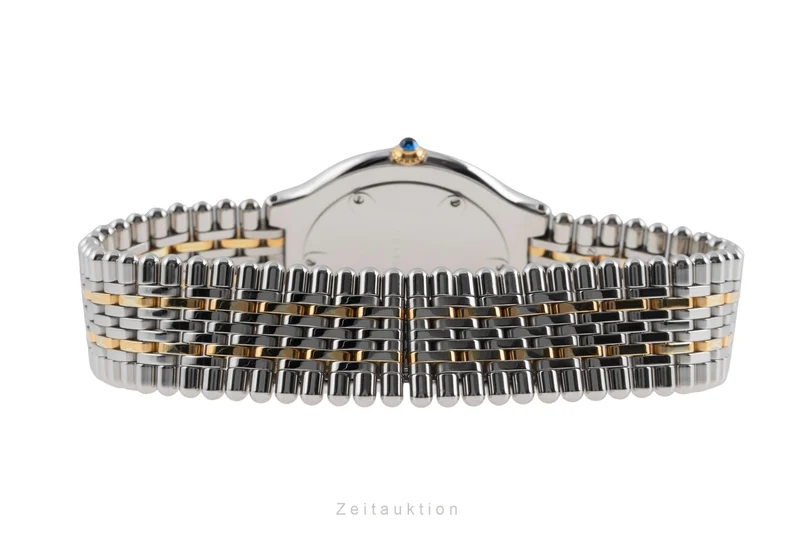 Cartier Ligne 21 gilt / steel quartz men's watch W10052F4 [2506035]