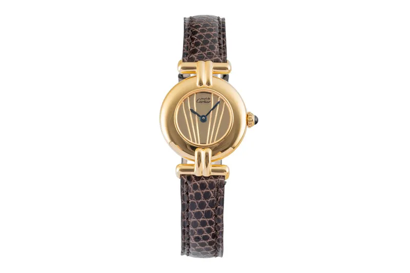 Cartier Vermeil silver-gilt quartz women's watch 590002 [2600715]