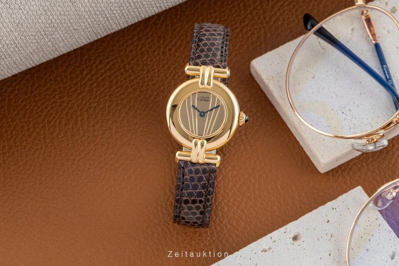 Cartier Vermeil silver-gilt quartz women's watch 590002 [2600715]