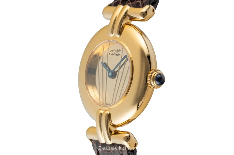 Cartier Vermeil silver-gilt quartz women's watch 590002 [2600715]