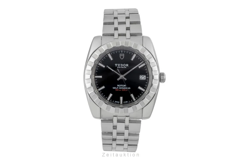 Tudor Classic Date steel automatic men's watch 21010 [2600791]
