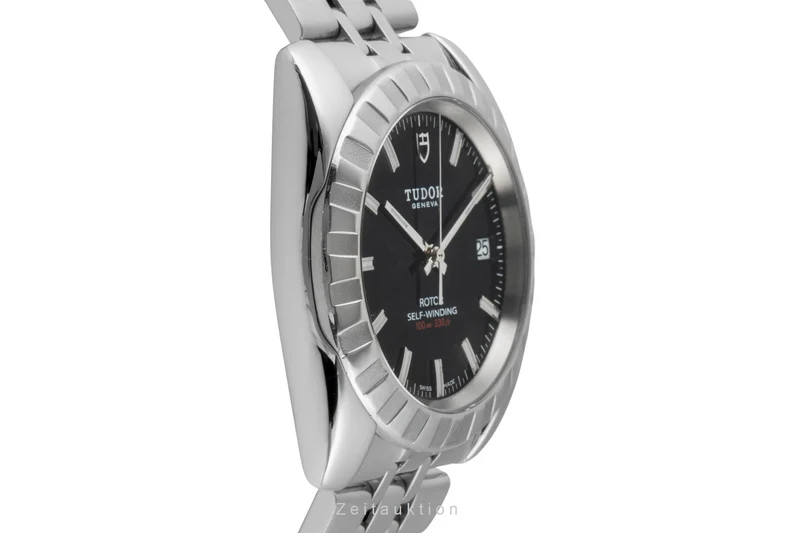 Tudor Classic Date steel automatic men's watch 21010 [2600791]