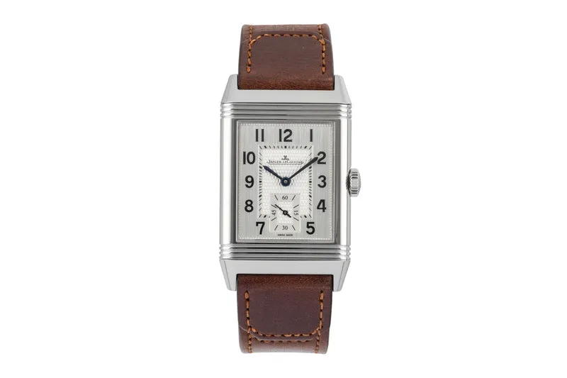 Jaeger LeCoultre Reverso steel manual winding men's watch Q3858522 214.8.62 LP: 11400EUR [2600790]
