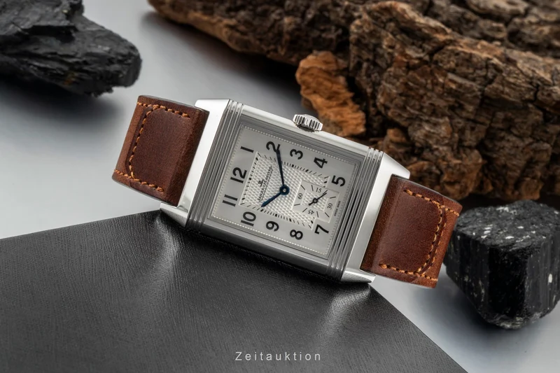Jaeger LeCoultre Reverso steel manual winding men's watch Q3858522 214.8.62 LP: 11400EUR [2600790]