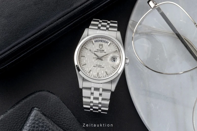 Tudor Date-Day steel automatic men's watch 76200 [2601119]