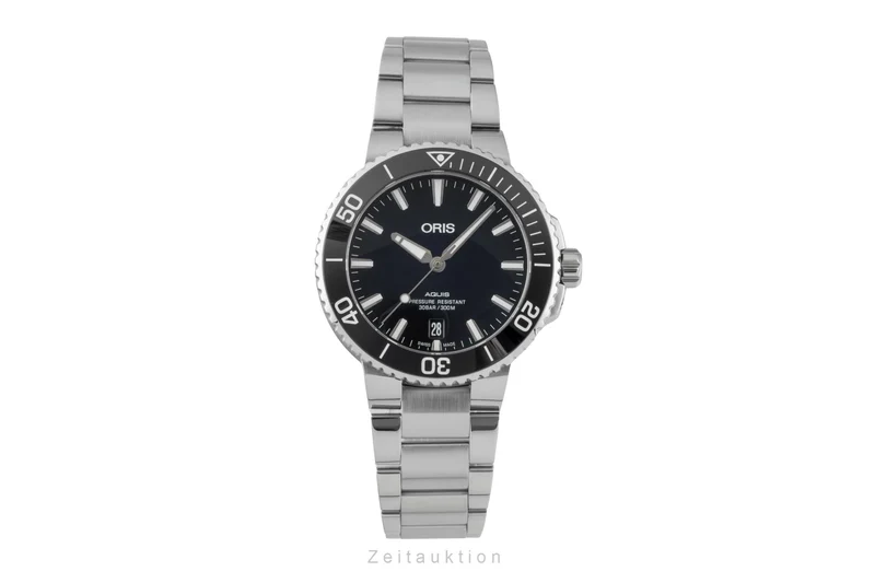 Oris Aquis Date steel automatic men's watch 01 733 7732 4134-07 4 21 64FC LP: 2400EUR [2600568]