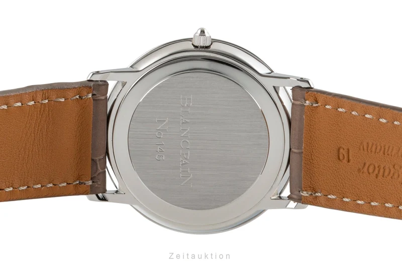 Blancpain Villeret steel automatic men's watch 1195-1127 [2600080]