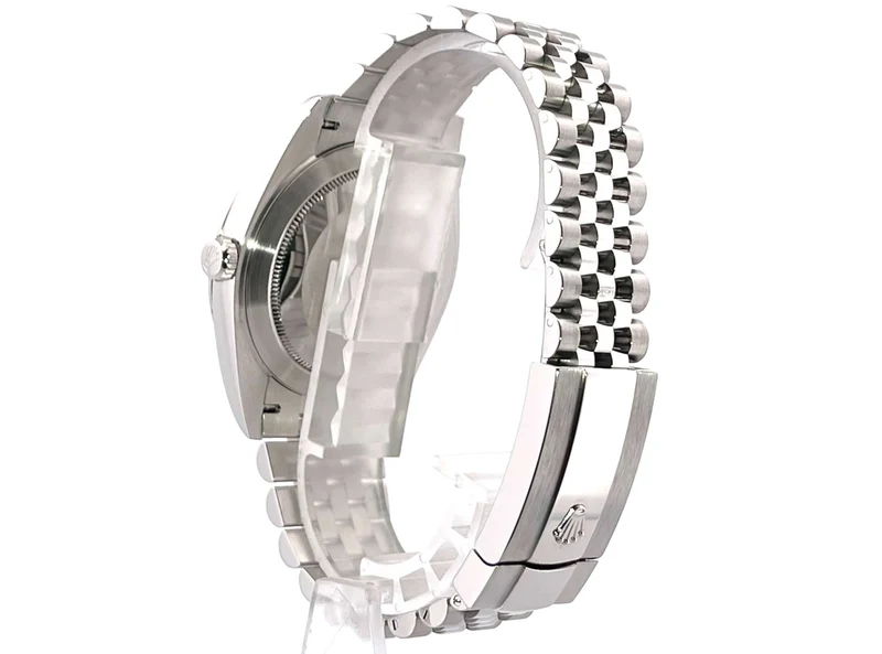 Rolex Datejust 41 Edelstahl Weißgold 126334 Rhodium Jubile-Band 2020 ungetragen