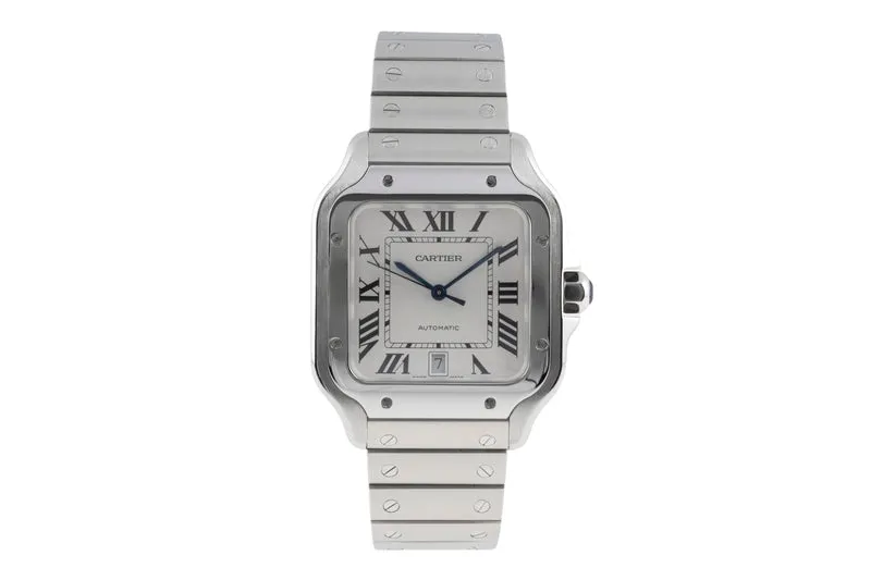Cartier Santos steel automatic unisex WSSA0009 LP: 8850EUR [2506510]