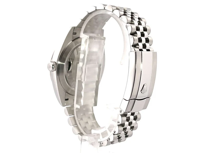 Rolex Datejust 41 Edelstahl Weißgold 126334 Rhodium Jubile-Band aus 2018