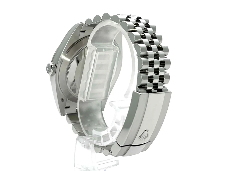 Rolex Datejust 41 Edelstahl Weißgold 126334 Rhodium Jubile-Band ungetragen 2020