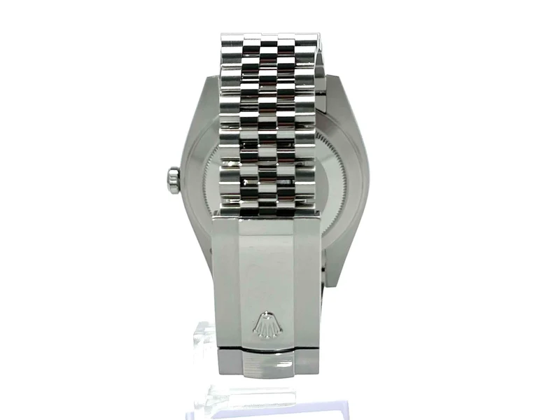 Rolex Datejust 41 Edelstahl Weißgold 126334 Rhodium Jubile-Band ungetragen 2020