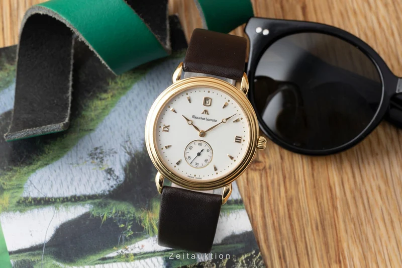 Maurice Lacroix Masterpiece gilt-brass manual winding men's watch 93489 Limited [2600056]