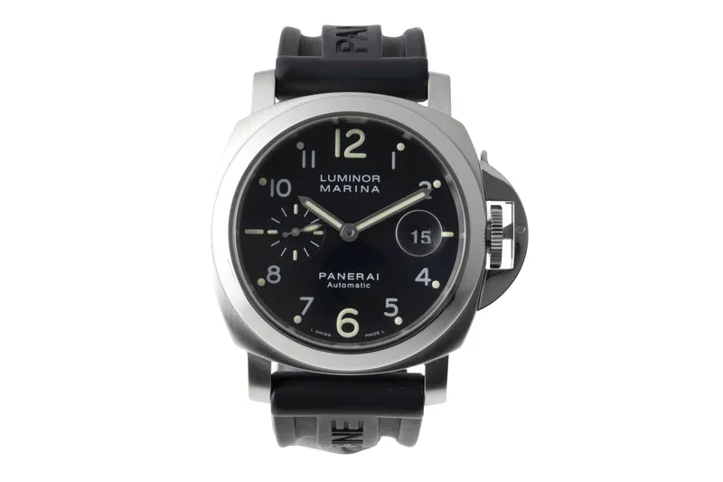 Panerai Luminor Marina steel automatic men's watch PAM00164 LP: 8900EUR [2600893]