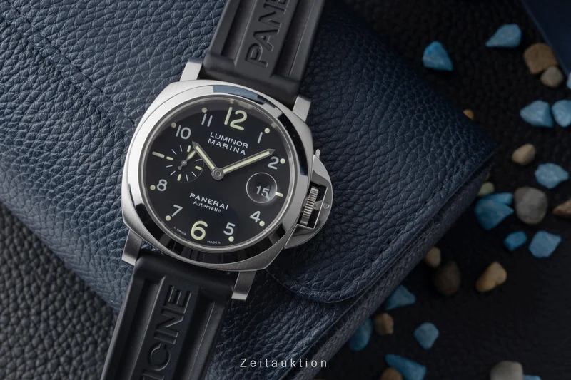 Panerai Luminor Marina steel automatic men's watch PAM00164 LP: 8900EUR [2600893]