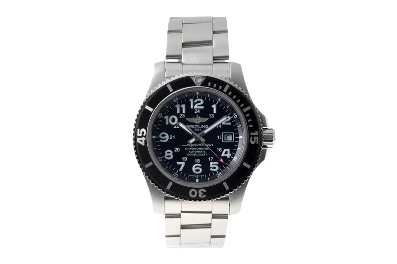Breitling Superocean steel automatic men's watch A17392D7/BD68 [2506521]