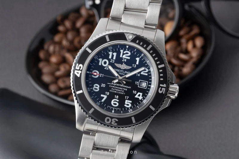 Breitling Superocean steel automatic men's watch A17392D7/BD68 [2506521]