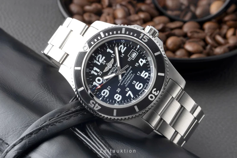 Breitling Superocean steel automatic men's watch A17392D7/BD68 [2506521]