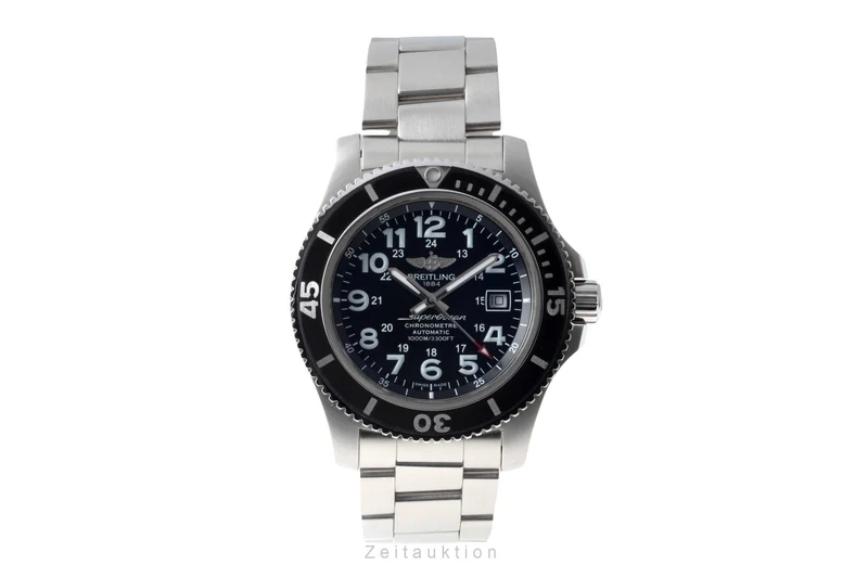 Breitling Superocean steel automatic men's watch A17392D7/BD68 [2506521]