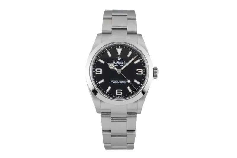Rolex Explorer steel automatic men's watch 224270 [2600995]