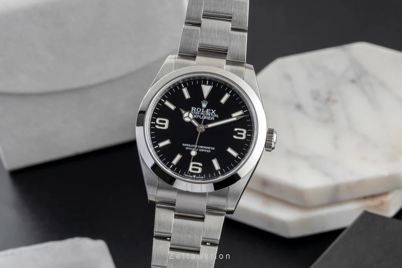 Rolex Explorer steel automatic men's watch 224270 [2600995]