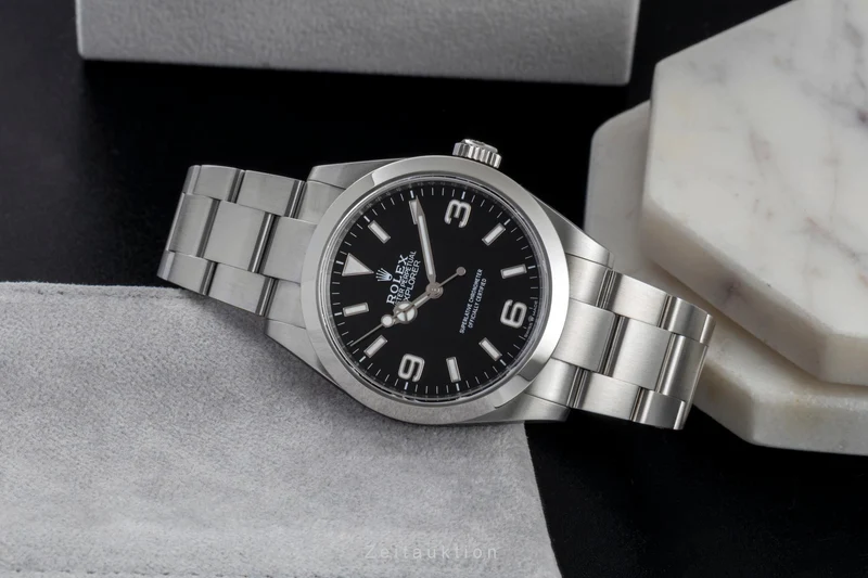 Rolex Explorer steel automatic men's watch 224270 [2600995]