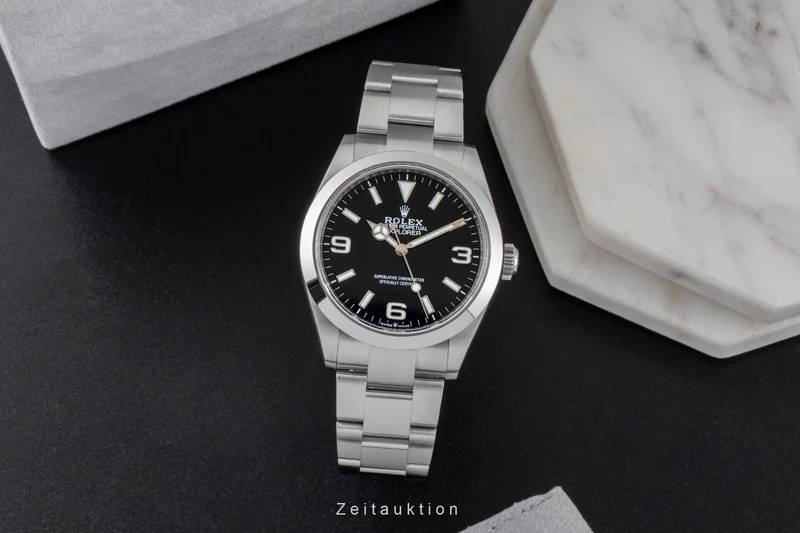 Rolex Explorer steel automatic men's watch 224270 [2600995]