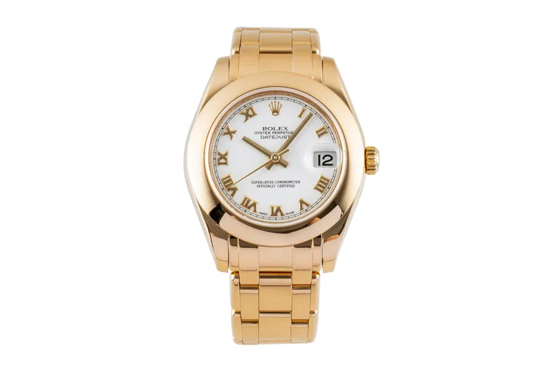 Rolex Datejust 18 ct gold automatic women's watch 81208 [2600923]