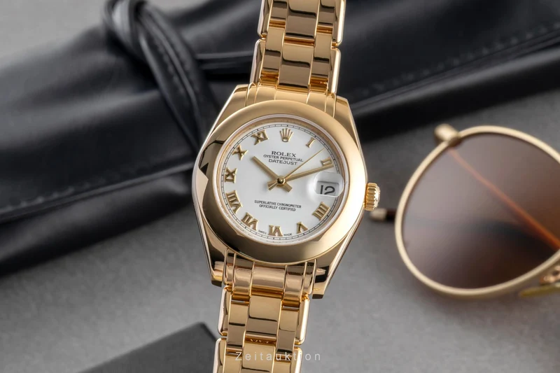 Rolex Datejust 18 ct gold automatic women's watch 81208 [2600923]