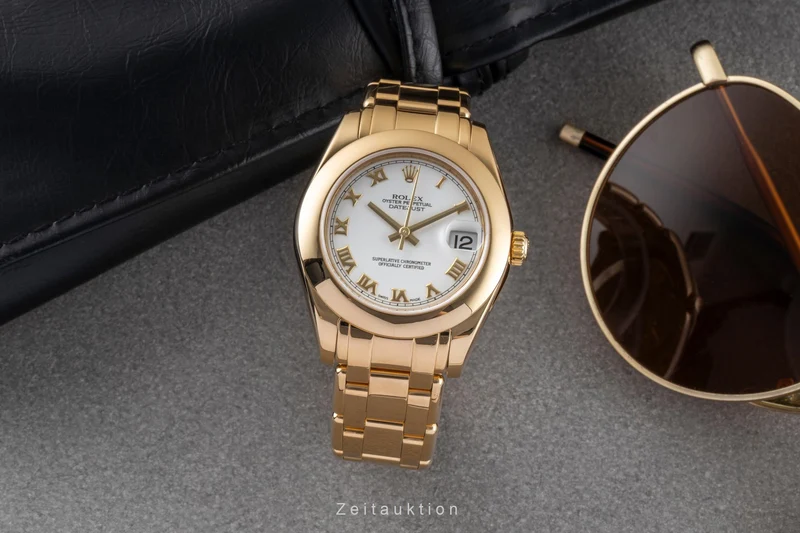 Rolex Datejust 18 ct gold automatic women's watch 81208 [2600923]
