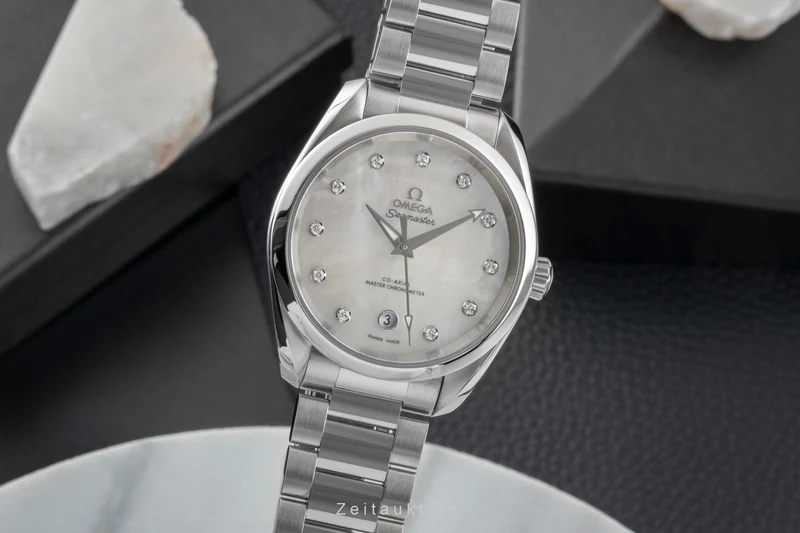 Omega Seamaster steel automatic women's watch 220.10.38.20.55.001 [2600690]