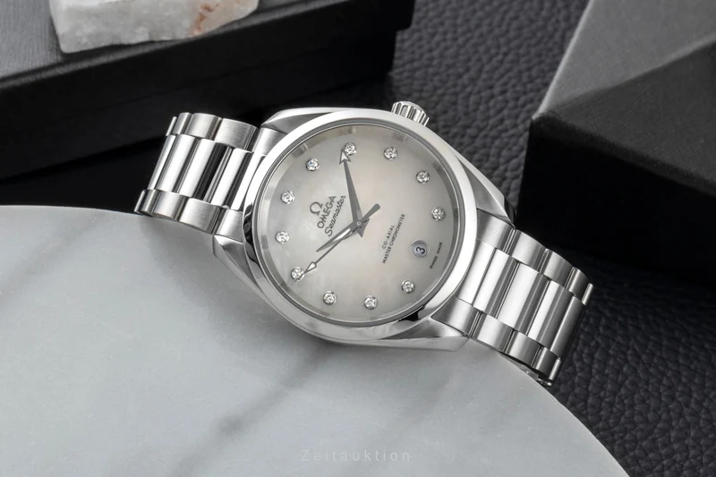 Omega Seamaster steel automatic women's watch 220.10.38.20.55.001 [2600690]