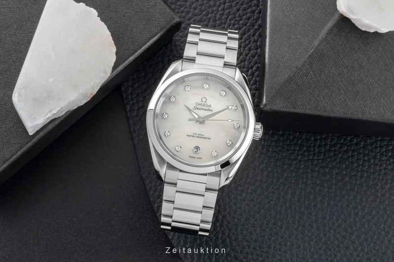 Omega Seamaster steel automatic women's watch 220.10.38.20.55.001 [2600690]