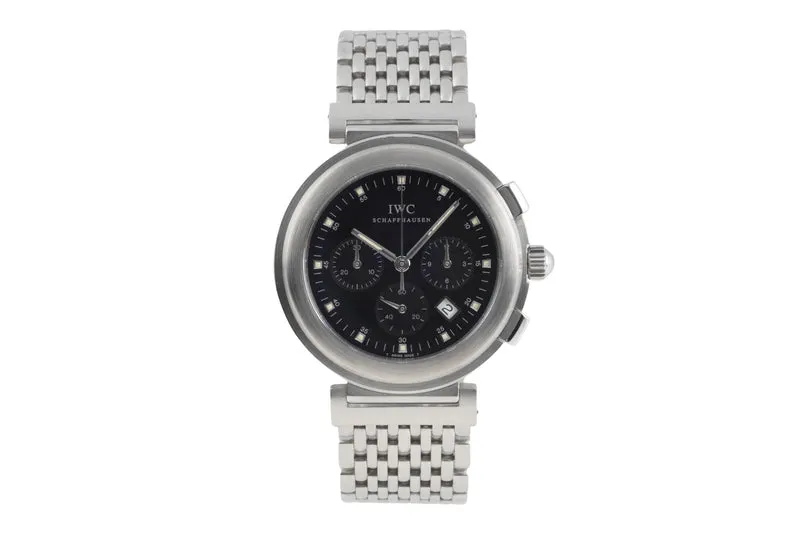 IWC Da Vinci chronograph steel quartz men's watch IW3728-05 [2600268]