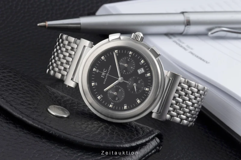 IWC Da Vinci chronograph steel quartz men's watch IW3728-05 [2600268]