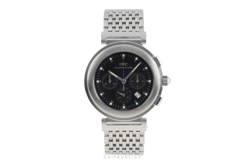 IWC Da Vinci chronograph steel quartz men's watch IW3728-05 [2600268]