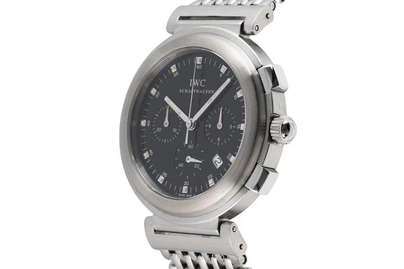 IWC Da Vinci chronograph steel quartz men's watch IW3728-05 [2600268]