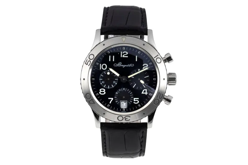 Breguet Type XX chronograph steel automatic men's watch 3820 [2600609]