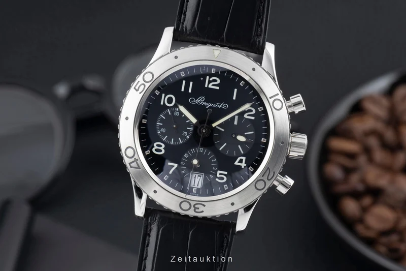 Breguet Type XX chronograph steel automatic men's watch 3820 [2600609]