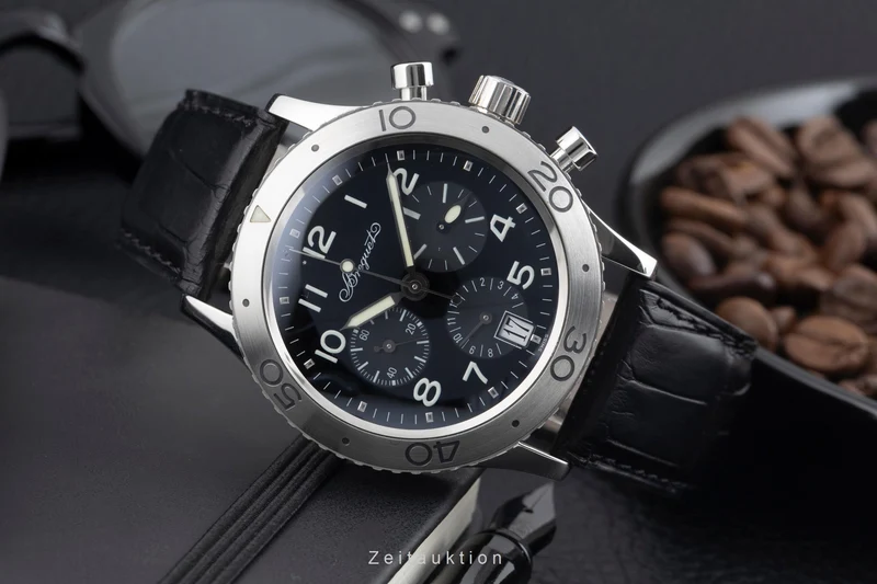 Breguet Type XX chronograph steel automatic men's watch 3820 [2600609]